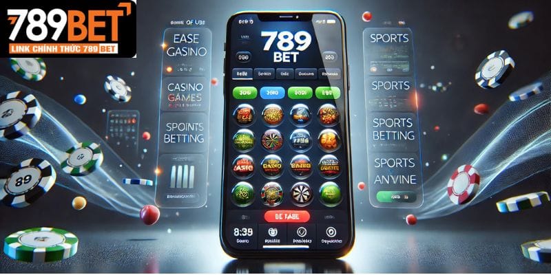 Ứng dụng di động (APP 789F) mang đến sự tiện lợi